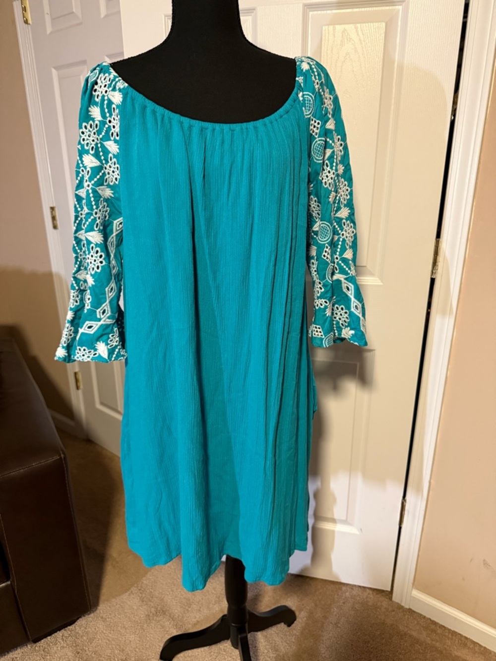 Cato Teal Lightweight Dress